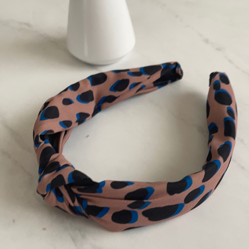 Knitted Headband - Animal Print
